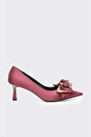 CLARET RED SATIN
