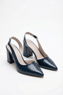 Navy Blue Croco