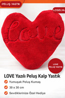 Red-Love Plush Pillow