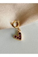 Heart with Red Gemstone
