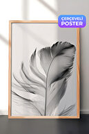 Wooden framed mirror