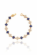 Gold/Blue/White