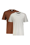 BROWN / WHITE