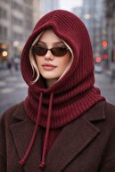 Burgundy Balaclava