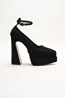 Black Veal Suede