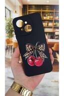 Cherry Bow Leopard Pattern