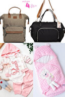 Beige-Black-Brown-Pink