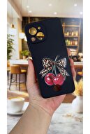 Cherry Bow Leopard Pattern