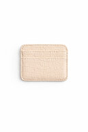 Beige Card Holder