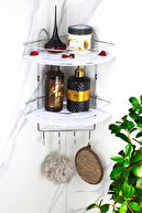 Chrome-White Shelf