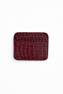 Burgundy Card Holder
