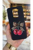 Cherry Bow Leopard Pattern