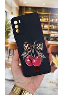 Cherry Bow Leopard Pattern