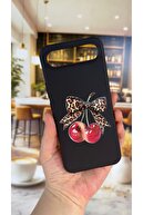 Cherry Bow Leopard Pattern