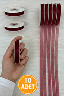 Burgundy 1cm