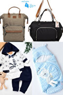 Beige-Brown-Indigo