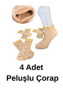 4 Pairs of Beige