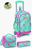 Sea Green Neon Pink