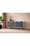 Sapphire Oak-Anthracite