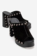 Black suede