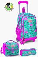 Water green dark pink