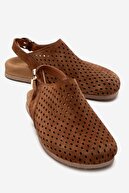 Tan suede