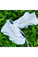 Ayakkabı Tutkusu Stilo ® Kadın Beyaz Gelin Ayakkabısı