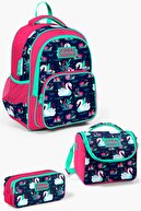 Neon Coral Navy