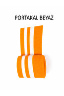 Multicolor Orange White