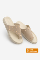 Beige Suede