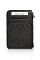 Black Glitter Wallet