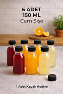 150ML 6 PIECES WITH BLACK COVER