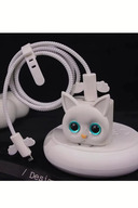 White cat white