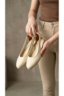 BEIGE LEATHER BTG PATTERN