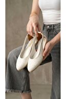 WHITE LEATHER BTG PATTERN