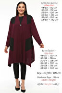 burgundy/black