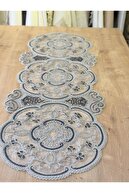 Cream silver anthracite glitter