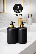 2 PIECES BLACK GOLD
