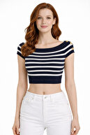 Navy blue-Ecru
