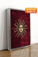 Silver Frame Canvas Painting