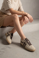 Beige Suede