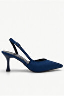 Navy Blue Satin
