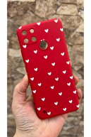 Mini White Heart Patterned