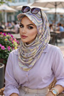Aişe Tesettür Zebra Desen Kepli Bandana Şapka Şal - Fiyatı, Yorumları