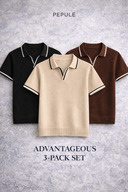 Black coffee beige striped