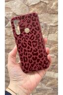 Burgundy Leopard Pattern