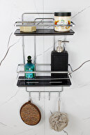 Chrome-Black Shelf