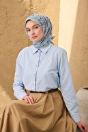 Baby Blue, White, Purple