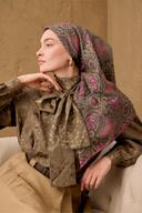 Brown Grey, Green, Pink