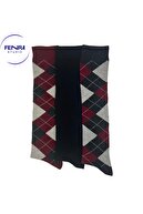 CLARET RED BAKLAVA-PLAIN BLACK-ANTHRACITE BAKLAVA